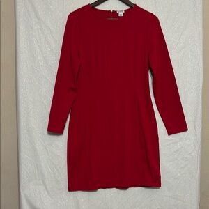 J.Crew Classic Red Dress